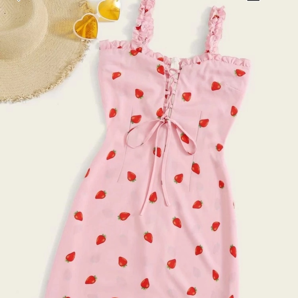 2/$20 Strawberry Dress